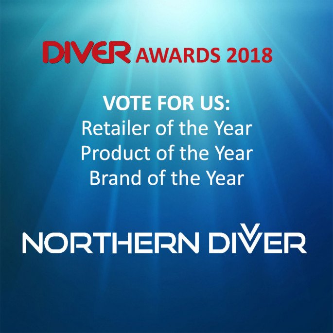 Vote for Northern Diver - retailer, brand and product of the year