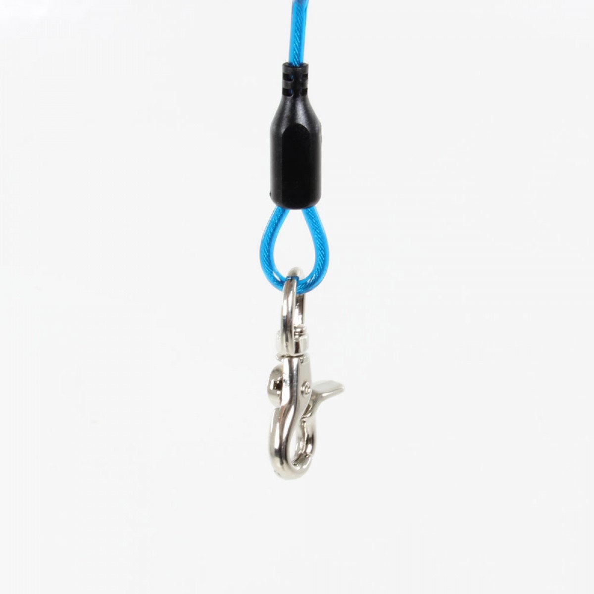 Scuba Diving SS Reef Drift Double Hook with Spiral Coil Lanyard