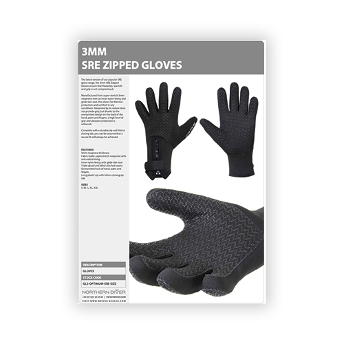 3mm SRE Glove Data Sheet