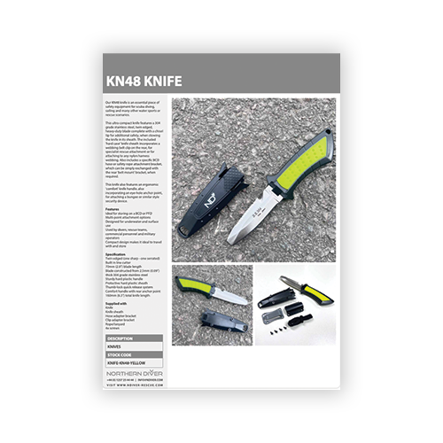 KN48 Knife Data Sheet