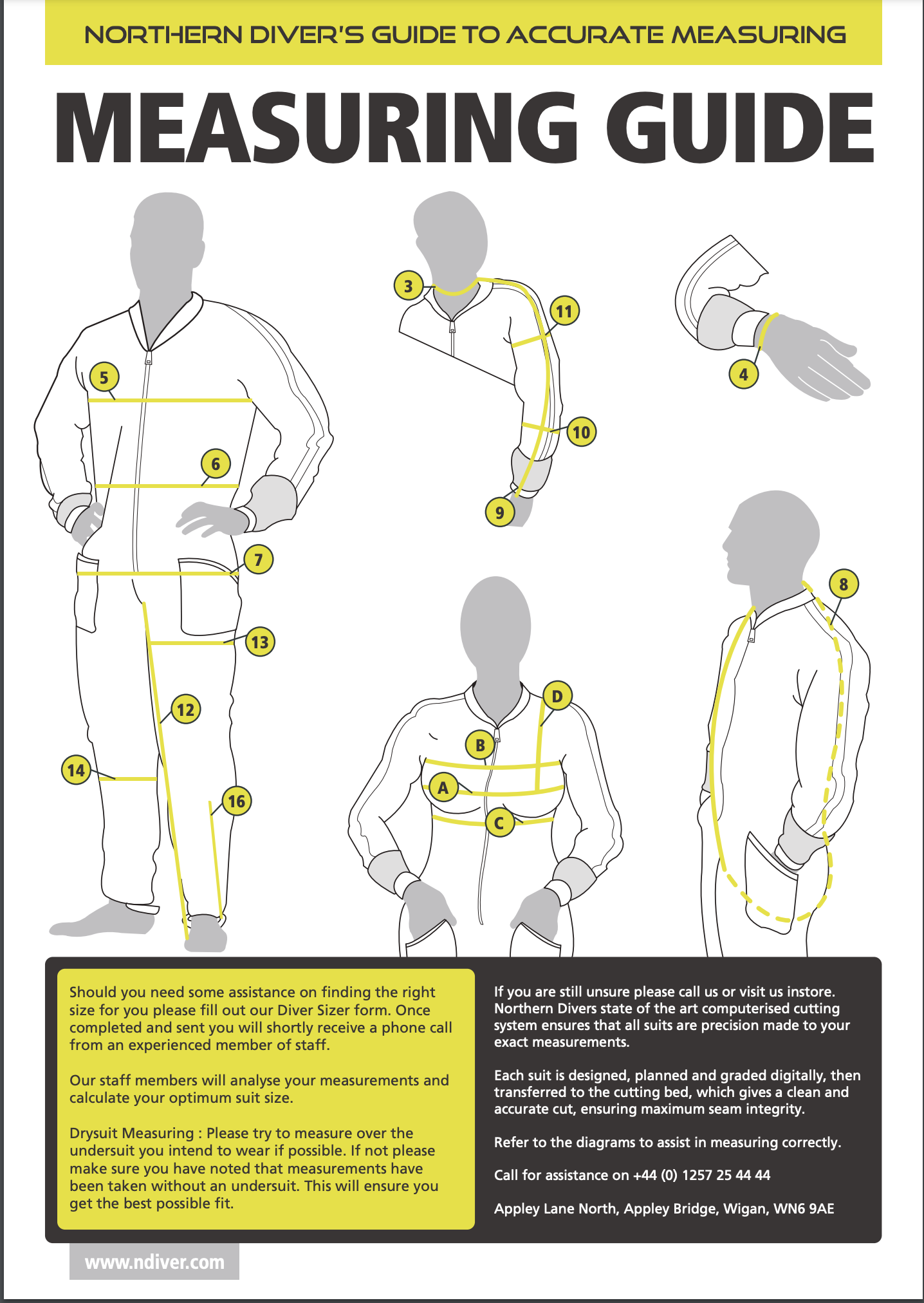 Suit Measuring Guide