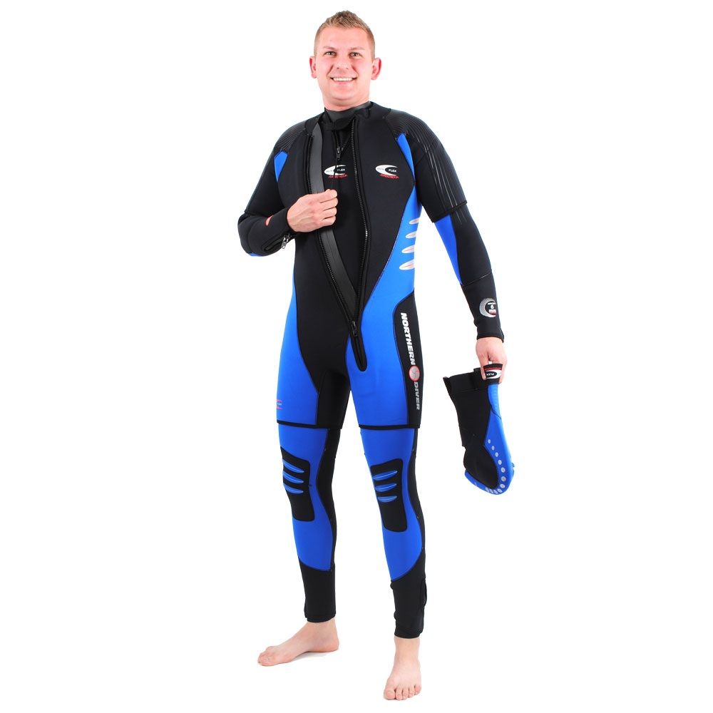 5.5/6.5mm Semi Tech Delta Flex Style Semi Dry Wetsuit | Northern Diver ...